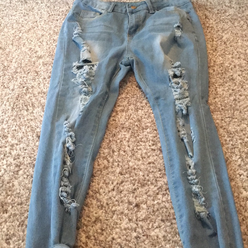 Ripped jeans